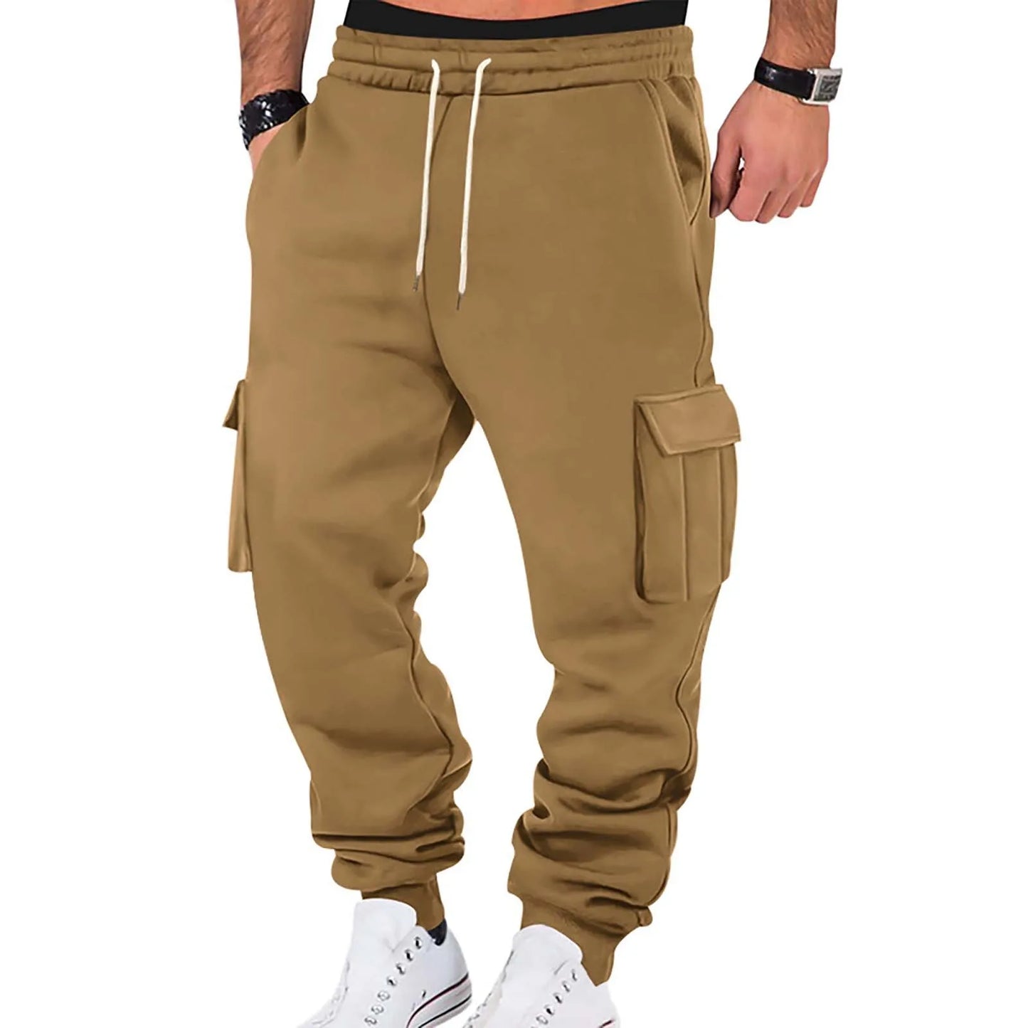 Casual Pants Casuales Work Pantses  Multi-pocket Athleisure Pantses, Suitable for School Shopping Hiking Casual Pants