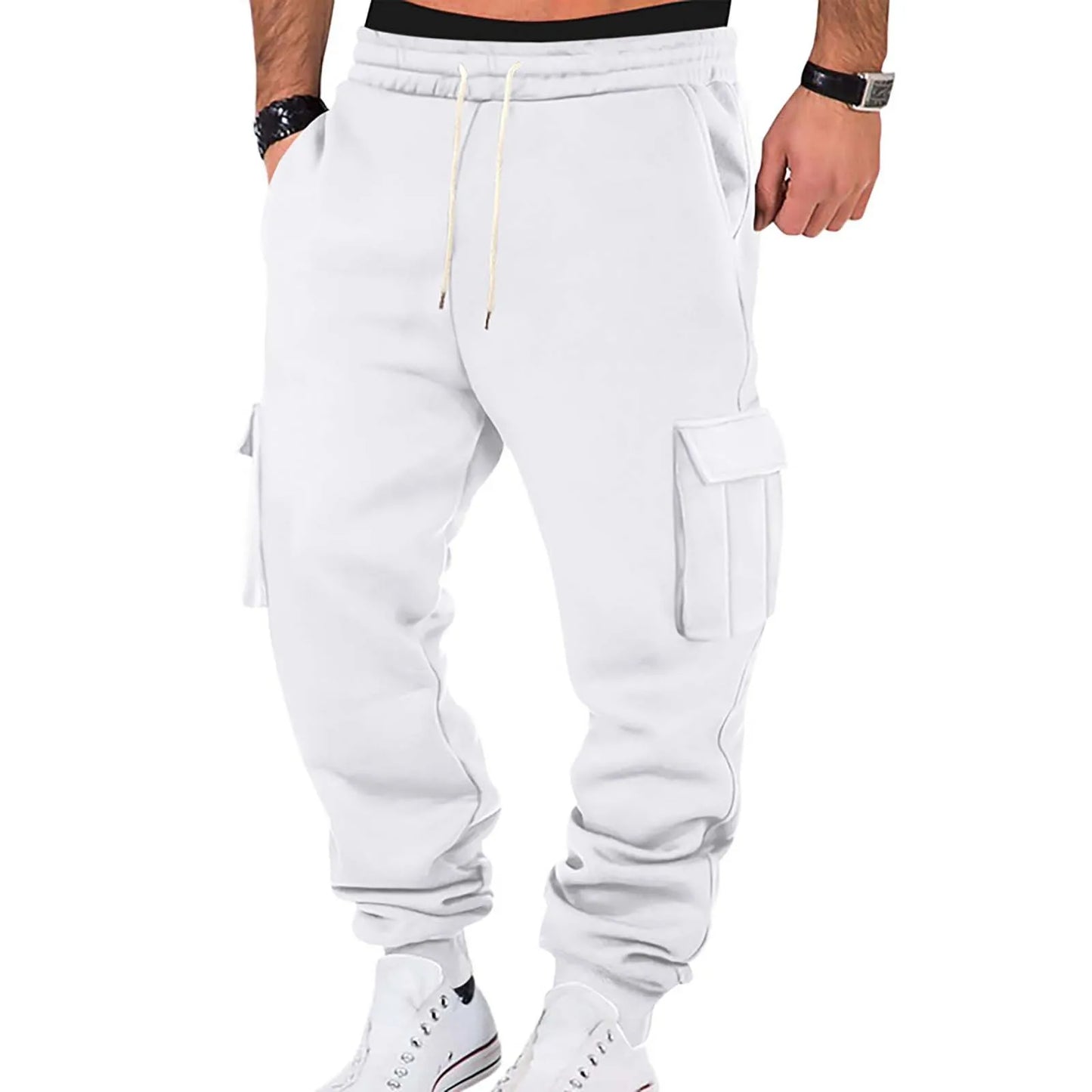 Casual Pants Casuales Work Pantses  Multi-pocket Athleisure Pantses, Suitable for School Shopping Hiking Casual Pants