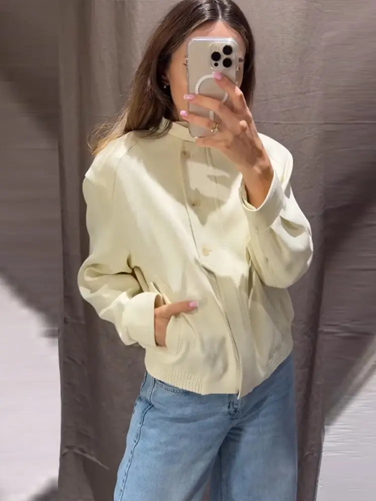 Casual Jackets Pants Suits Women O Neck Single Breasted Long Sleeves Pockets Pleated Trousers Sets Female 2025 Autumn New Set