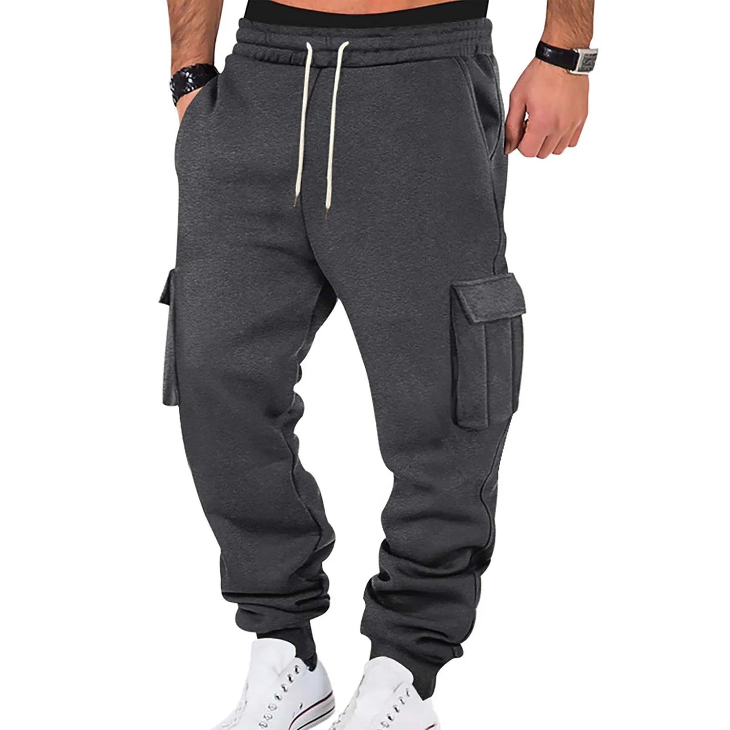 Casual Pants Casuales Work Pantses  Multi-pocket Athleisure Pantses, Suitable for School Shopping Hiking Casual Pants