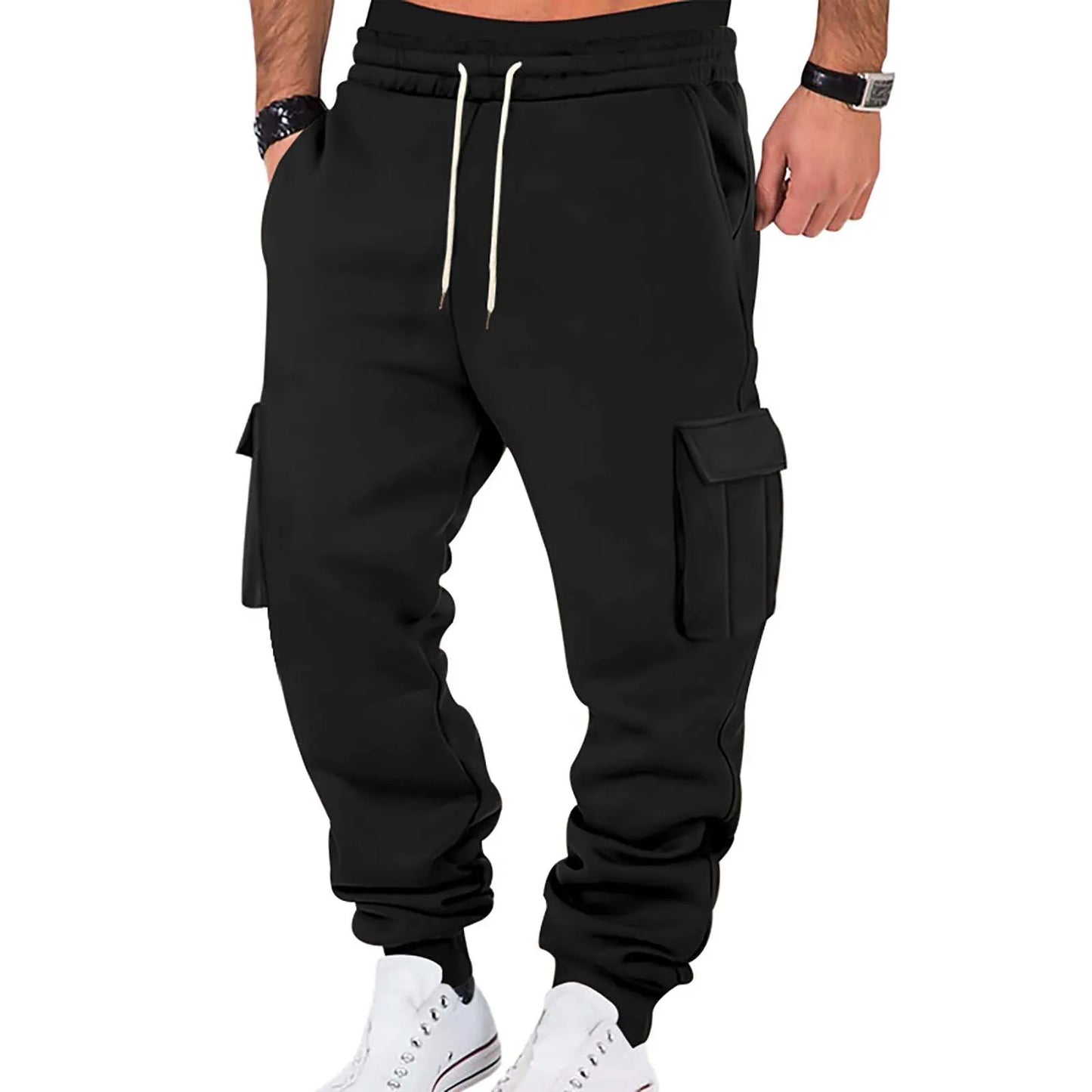 Casual Pants Casuales Work Pantses  Multi-pocket Athleisure Pantses, Suitable for School Shopping Hiking Casual Pants