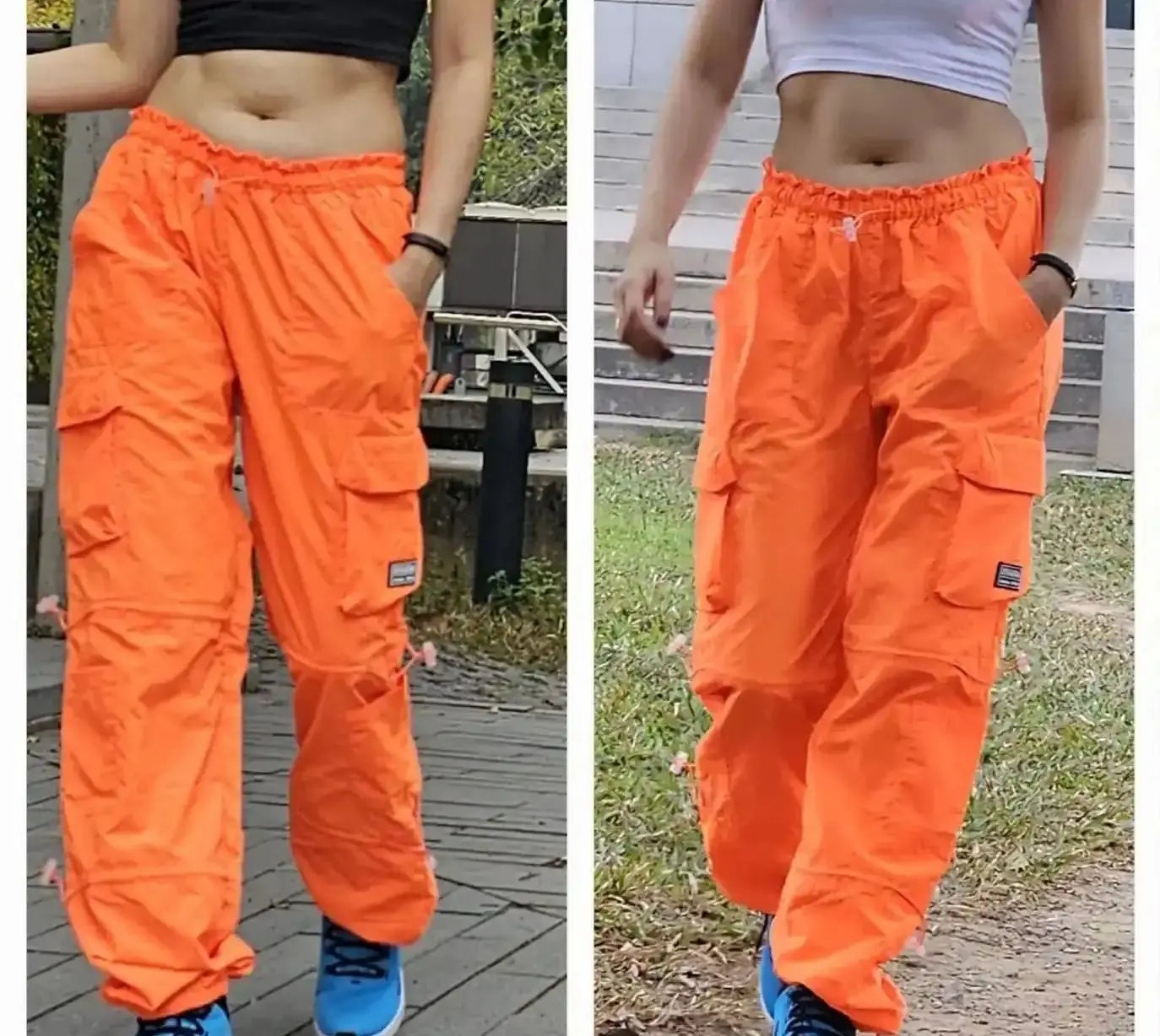 ABCDE Fitness Casual Sports overall Trousers hip hop cargo pants running  bottom overall workwear camping bottoms 0338