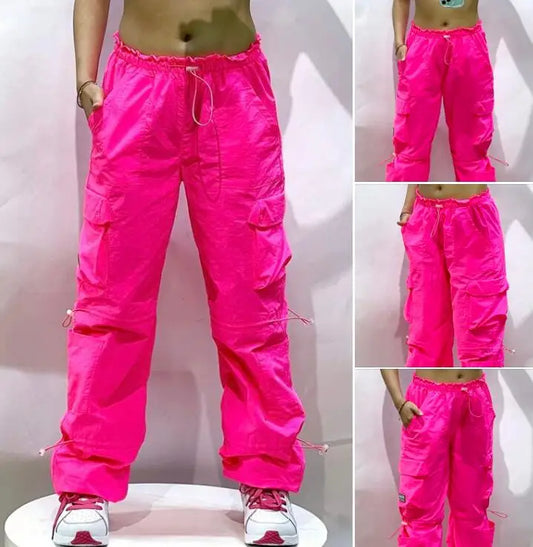 ABCDE Fitness Casual Sports overall Trousers hip hop cargo pants running  bottom overall workwear camping bottoms 0338
