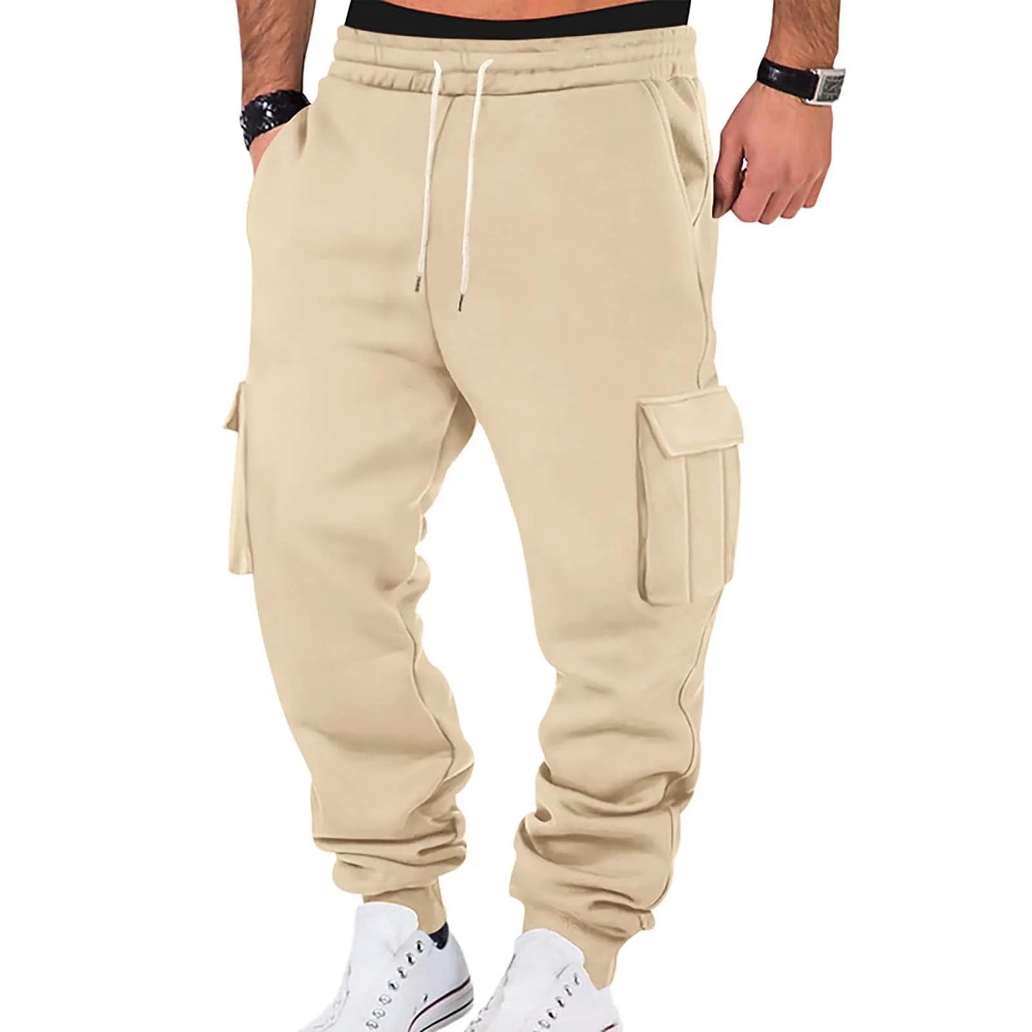 Casual Pants Casuales Work Pantses  Multi-pocket Athleisure Pantses, Suitable for School Shopping Hiking Casual Pants