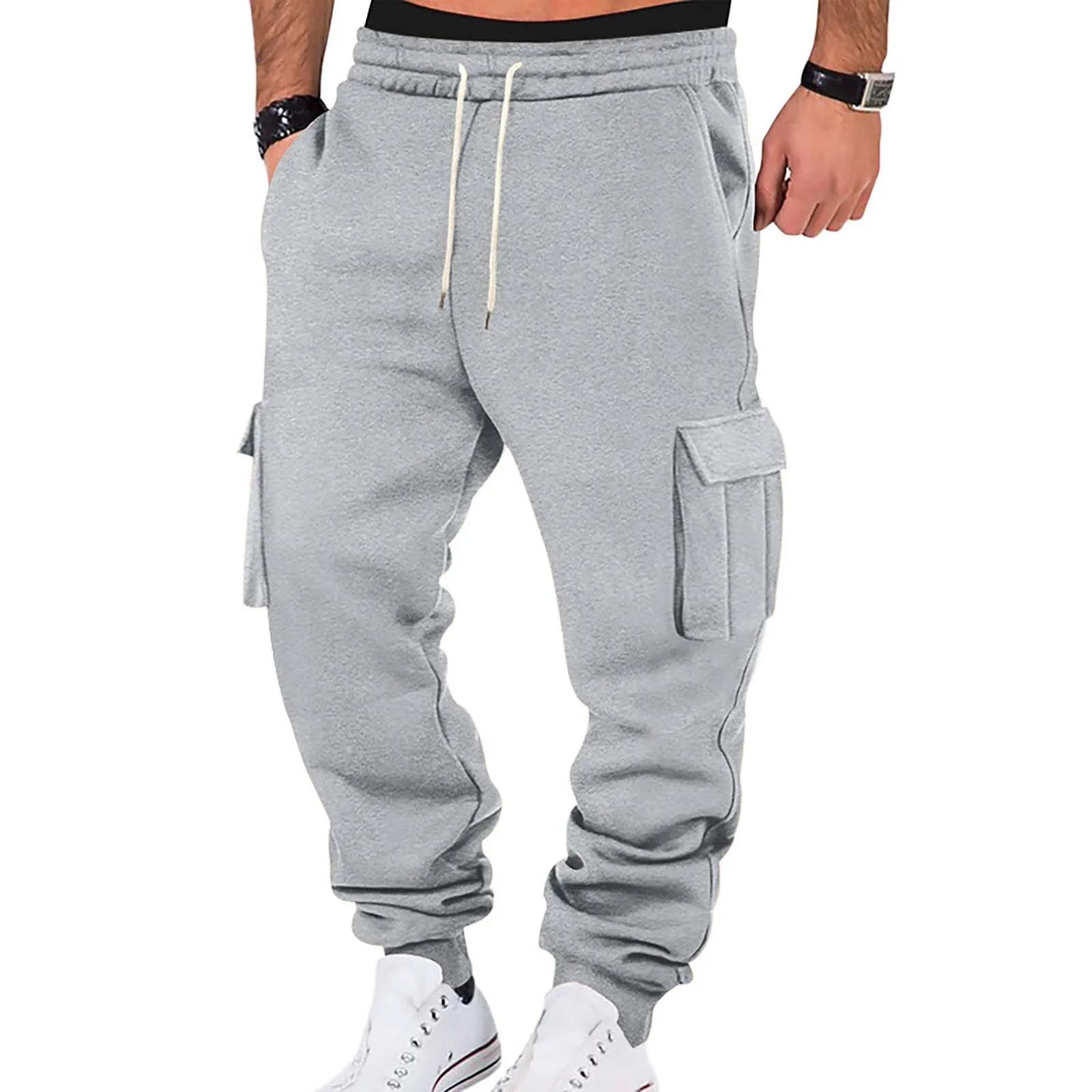 Casual Pants Casuales Work Pantses  Multi-pocket Athleisure Pantses, Suitable for School Shopping Hiking Casual Pants